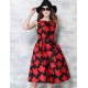  Women's Vintage Going out / Party/ Sophisticated Swing Pin up Dress