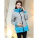 Maternity Long Coat , Casual Long Sleeve Cotton/Polyester