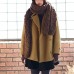 Maternity Regular Coat , Casual Long Sleeve Wool Blends