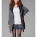 Maternity Long Coat , Casual/Work Long Sleeve Acrylic