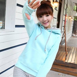 Women's Hoodie Coat Warm Sweater Outwear Hooded Pullover