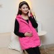 Maternity Long Down & Parka , Casual Long Sleeve Cotton/Polyester