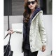 Maternity Long Coat , Casual/Work Long Sleeve Acrylic